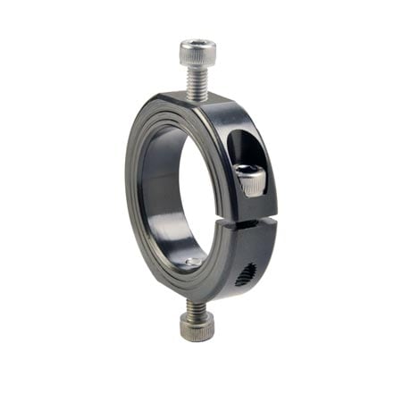 Mountable Collar, 1pc Clamp, Bore 40mm, Anod Aluminum, OD 60mm